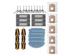 Kit de piezas para bolsas de polvo, filtros y cepillos giratorios para Ecovacs Deebot Ozmo T8