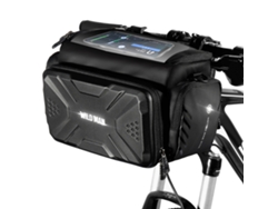 Bolsa Para Bicicleta De Eva Con Malla Táctica De 4 Litros Para Patinetes Eléctricos Y Bicicletas, Plegable De Fácil Acceso.