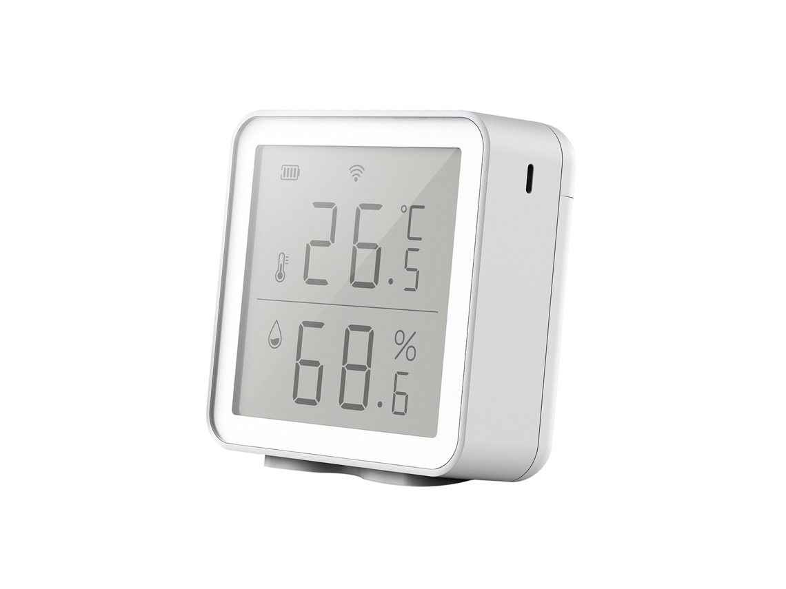 Sensor inteligente de temperatura y humedad 2026 con Alexa, alcance de 70 metros, sin concentrador, monitor digital para interiores y exteriores.