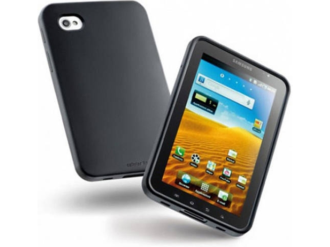 Funda Tablet CELLULARLINE Penguyn (Samsung Galaxy Tab - Negro)