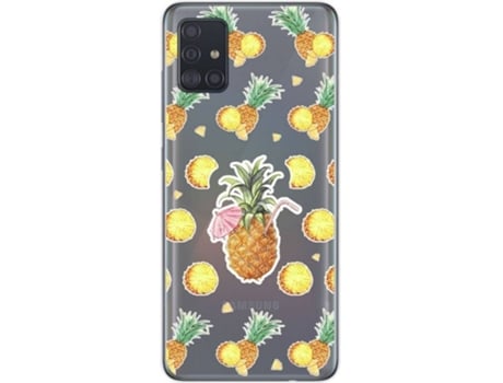 Carcasa Samsung Galaxy A51 TUMUNDOSMARTPHONE Dibujos Transparente Multicolor