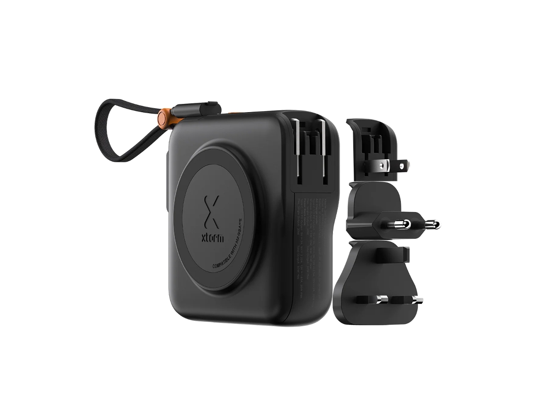 Cargador De Viaje 3 En 1 Con Powerbank 10000mah 30w Usb-c Modelo Travelpro