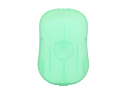 KOFIHETY 20 Hojas de Jabón Desechable Mini Portátiles para Viaje Hojas de Jabón en Papel para Lavado de Manos