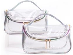 Neceser De Viaje Transparente Para Mujer, Bolsa De Almacenamiento De Maquillaje Portátil Para El Cuidado Personal.
