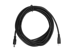 Cabo De Alimentação Dc Para Type C 5m 16.4ft À Prova D'água Para Antena De Dish Compatível Com Pd 65w+