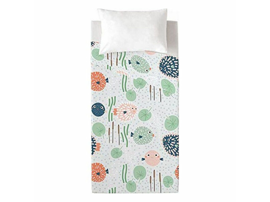 Sábana Encimera COSTURA (44.00 x 3.00 x 32.00 cm - Algodón - Multicolor)
