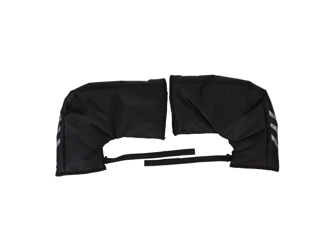 Guantes Para Manillar De Moto Y Bicicleta, De Invierno, Impermeables, Calefactables, Con Tira Reflectante.