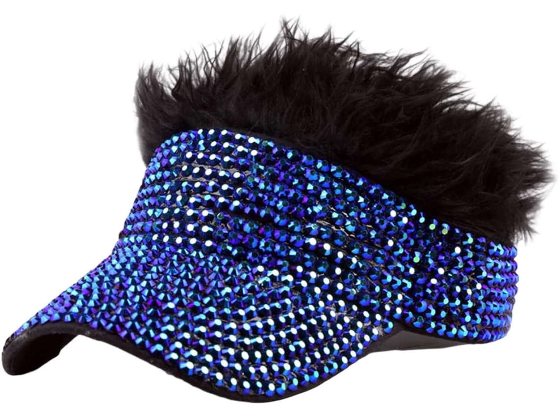 Gorra de béisbol elegante con apliques de pedrería SFUSHOS