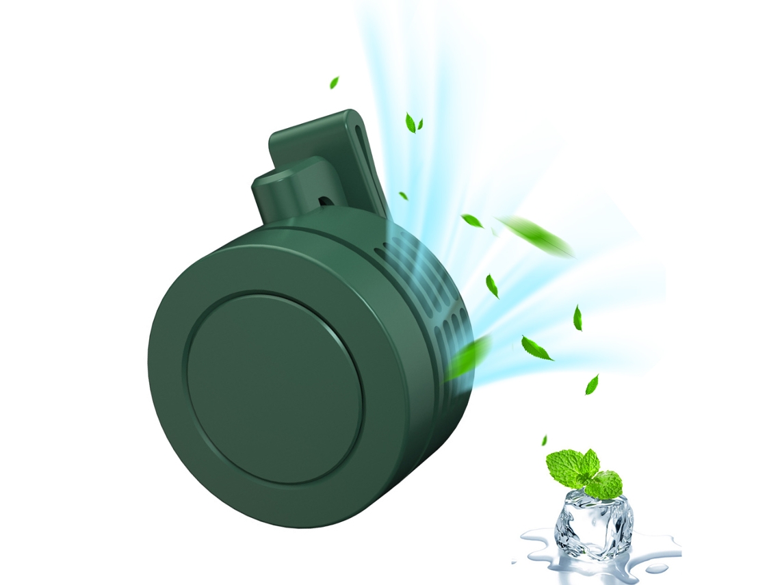 Mini Ventilador/enfriador Portátil Con Clip, Recargable Por Usb, Para Oficina, Hogar, Viajes Y Verano.