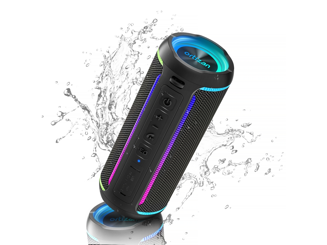 Altavoz Bluetooth Portátil Con Sonido Envolvente Estéreo De Alta Fidelidad