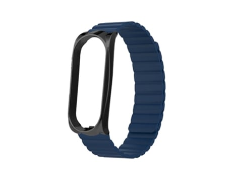 Correa de Silicona magnético para Xiaomi Mi Band 5/6/7 - azul oscuro