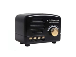 Altavoz Bluetooth SUN GOD Retro Portable Stereo Speaker Mini Vintage Am Fm Radio