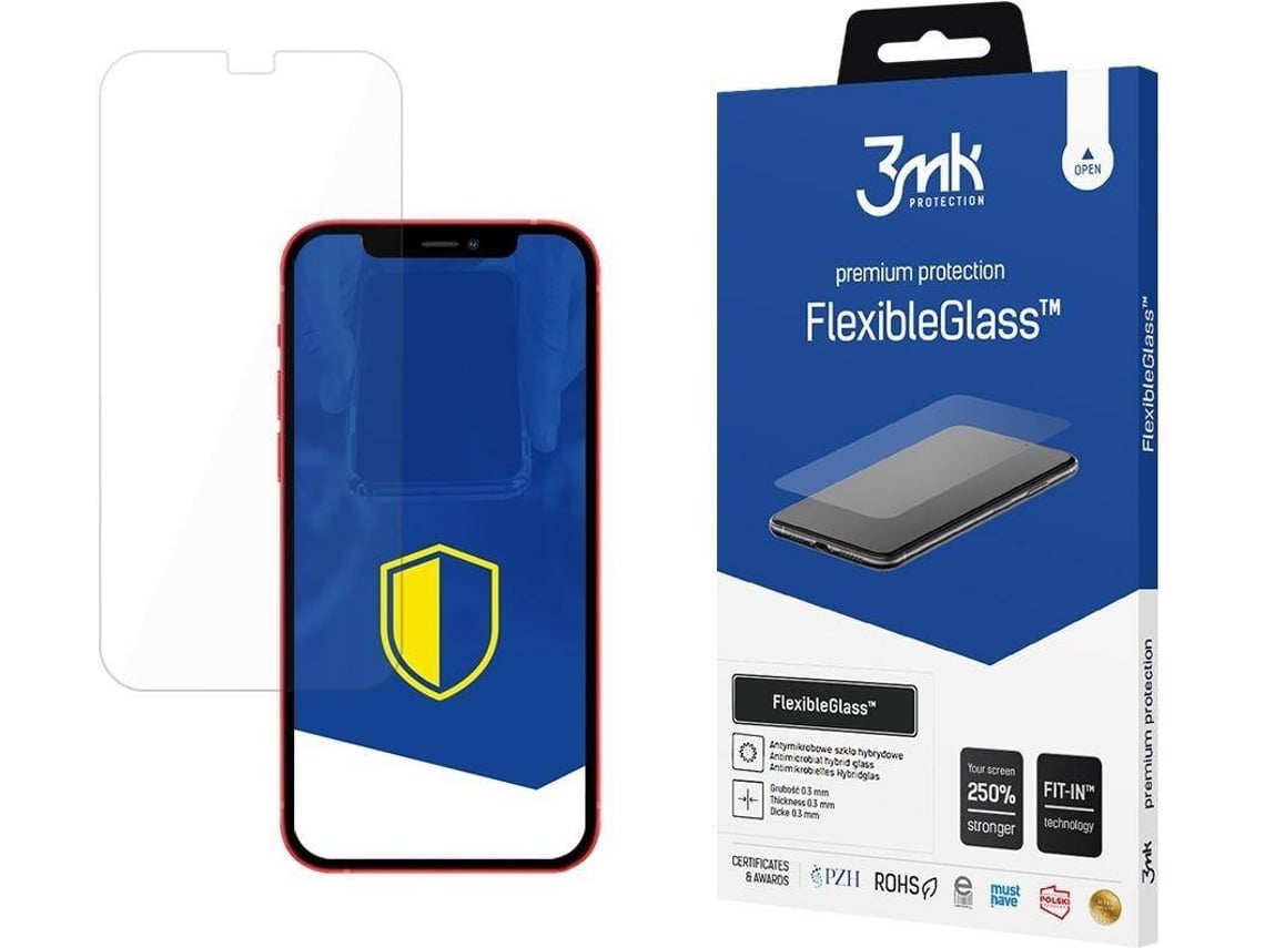 Protector Cristal Templado Apple Apple iPhone 12 Mini 3MK Flexible