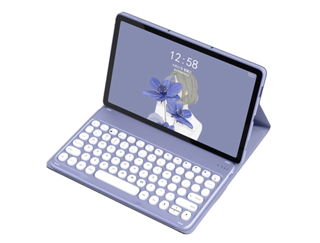Carcasa Flip Cover y Teclado Bluetooth YIMGOTTA PS-SE104R para Huawei Matepad SE 10.4