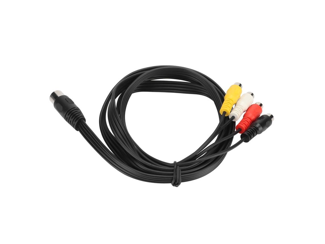 Cable Convertidor Profesional De 5 Pines Din Macho A 4 Pines Rca Hembra, 1,5 M, Para Cd, Vcr, Dvd, Hifi