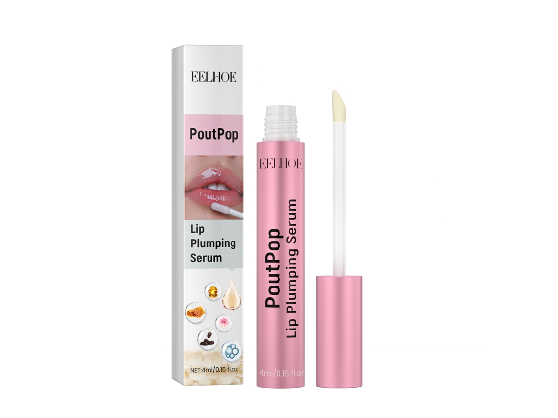 Sérum natural para dar volumen a los labios de forma eficaz.