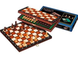 Juego de ajedrez de viaje Philos magnético 26,5 x 13,5 cm