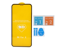Protector De Pantalla De Vidrio Templado 9d Hd Antihuellas Para Iphone X Xs