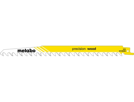METABO 5 hojas para sierras de sable "precision wood" 240 x 1,5 mm (631490000)