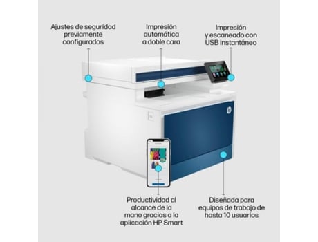 Impresora Laser HP INC Laser jet Pro Mfp 4302Dw