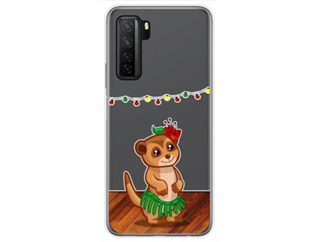 Carcasa Huawei P40 Lite 5G TUMUNDOSMARTPHONE Dibujos Transparente Multicolor
