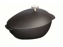 Cacerola STAUB (Negro - Hierro Fundido - 25 cm)