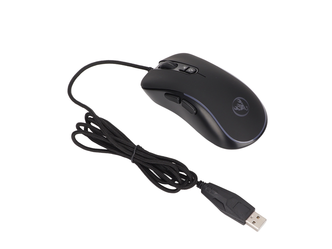 Baoj-2026novorato Gamer Mecânico Rgb 4800dpi