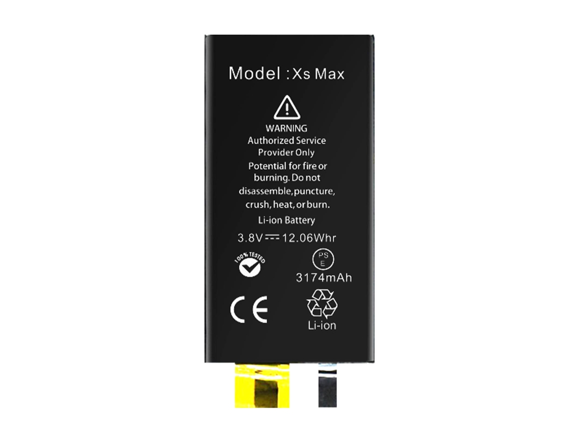 Batería sin BMS para iPhone XS Max Capacidad 3174mAh