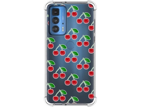 Carcasa Motorola Edge 20 Pro TUMUNDOSMARTPHONE Cerezas Multicolor