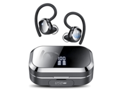 Auriculares Inalámbricos Horas Reproducción Resistencia Agua Ikikso Bluetooth Negro