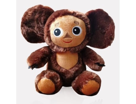 Peluche I-BLASON Cheburashka Mono Marrón Oscuro (Tam.: 30 cm)