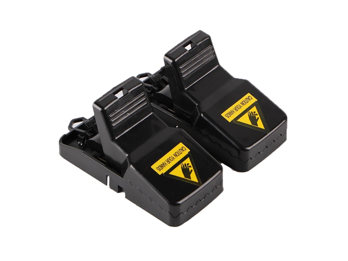 2/6 Unidades De Trampas Reutilizables De Plástico S-mart Para Ratas De Eliminación Rápida, Para Uso En Interiores Y Exteriores.