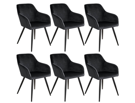 6 Silla TECTAKE De Velvet Marilyn