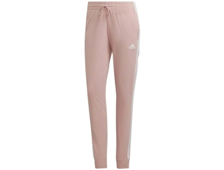 Pantalones de Mujer ADIDAS Largo Rosa (XL)