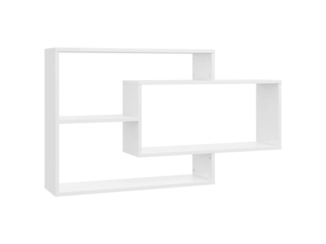 Estante de pared VIDAXL Blanco Madera contrachapada (104x20x60 cm)
