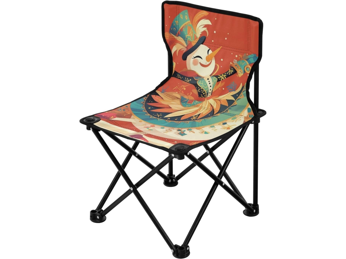 Silla De Camping Ultraligera Con Hierro Acero Transpirable Duradera