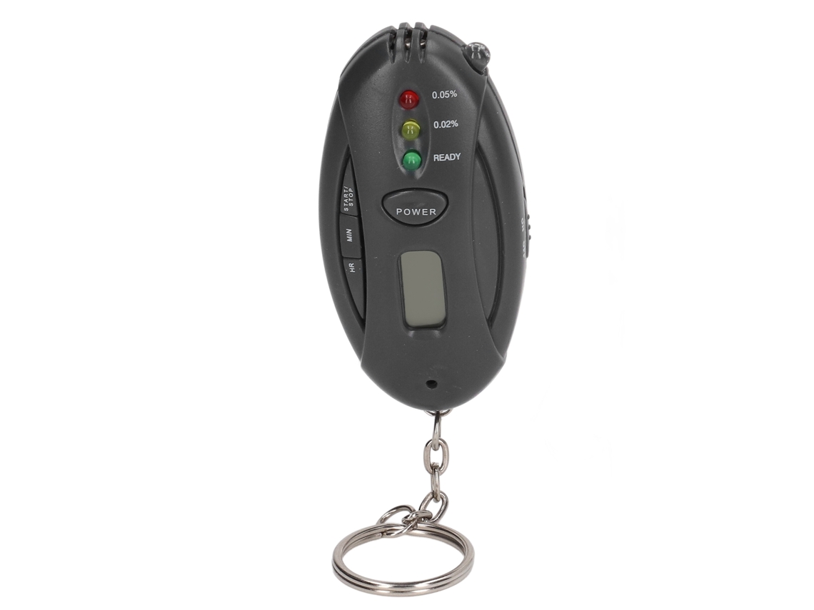 Alcoholímetro Digital Portátil Con Indicador Led, De Alta Precisión Para Conductores.