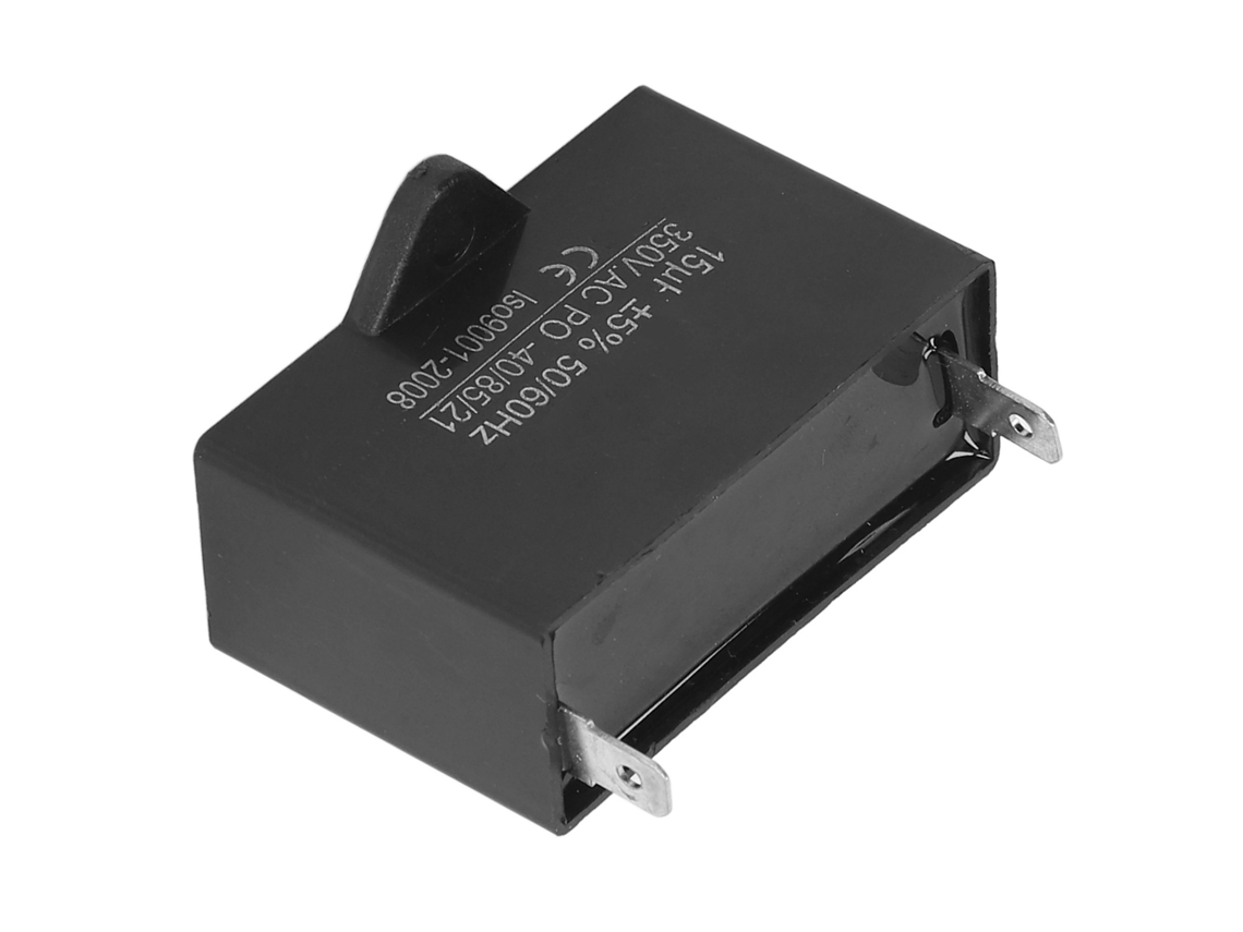 Condensador CBB61 para motor de ventilador de techo, 350 V CA, 15 µF, 50/60 Hz