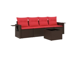 Estantería, Roble Negro, 90x28x90 cm, Madera EXCLUSIVA DE MAISON