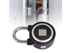 Portadocumentos electrónico de seguridad con control mediante aplicación Bluetooth y sensor de huellas dactilares, resistente al agua con certificación IP65, para montaje en cajones.