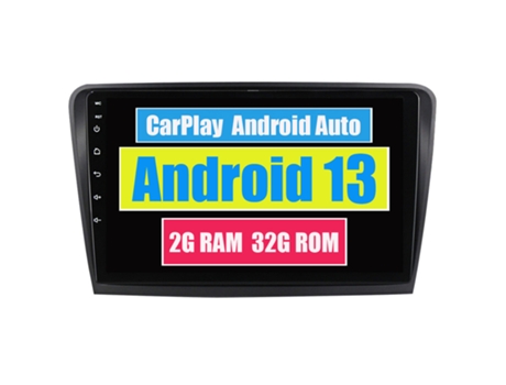 Autoradio Multimedia ROVERONE para Skoda Superb 2 B6 2008 - 2015 CarPlay Android Coche Radio Bluetooth Navegación