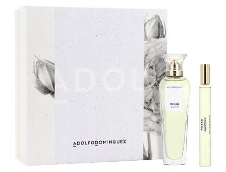Perfume ADOLFO DOMÍNGUEZ Set Agua Fresca de Rosas Eau de Toilette 2 Piezas