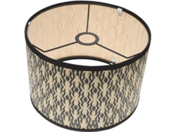 Lámpara De Techo Elegante De Bambú Con Portalámparas E27.