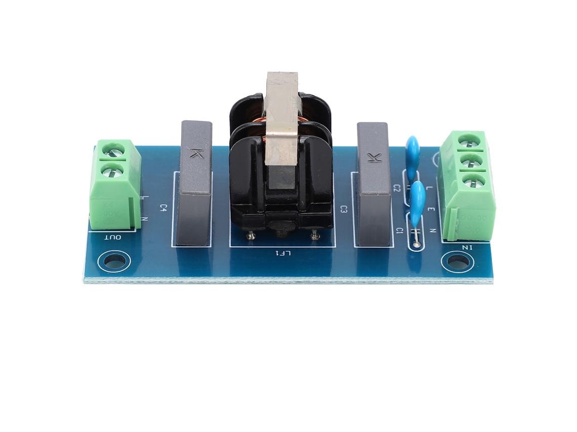 Módulo De Filtro Emi Para Placa Pcb Con Terminal De Crimpado Giratorio Para Mejora Del Sonido, Ca 220v