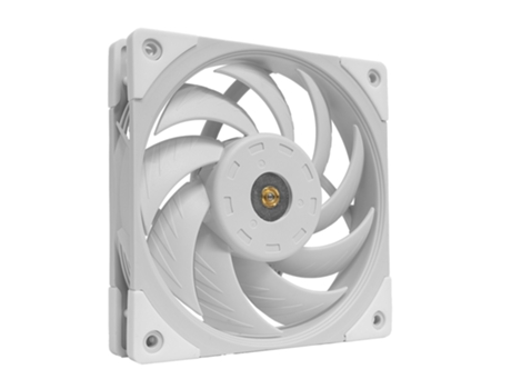 Ventilador PC PWM 120mm MARS GAMING MF-NC Rodamiento FDB de Cobre Hiperbalanceado Diseño de Aspas Híbridas Blanco
