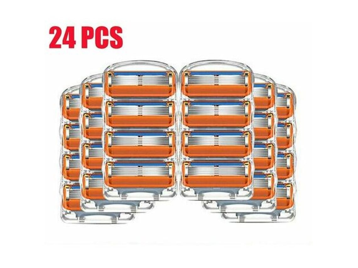 24 paquetes de 5 cuchillas para el kit de afeitado Liptaptyn