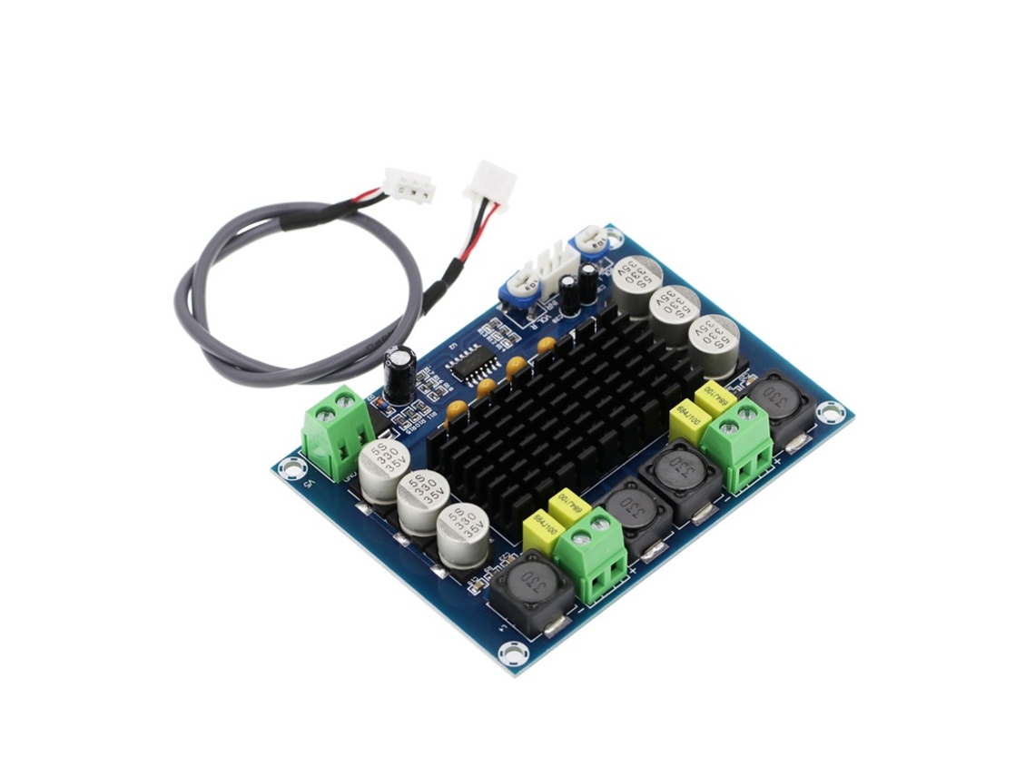 Veloriskku-placa Amplificador De Audio Digital De 2 Canales Tpa3116d2 2x120w Módulo Podente Xh-m543