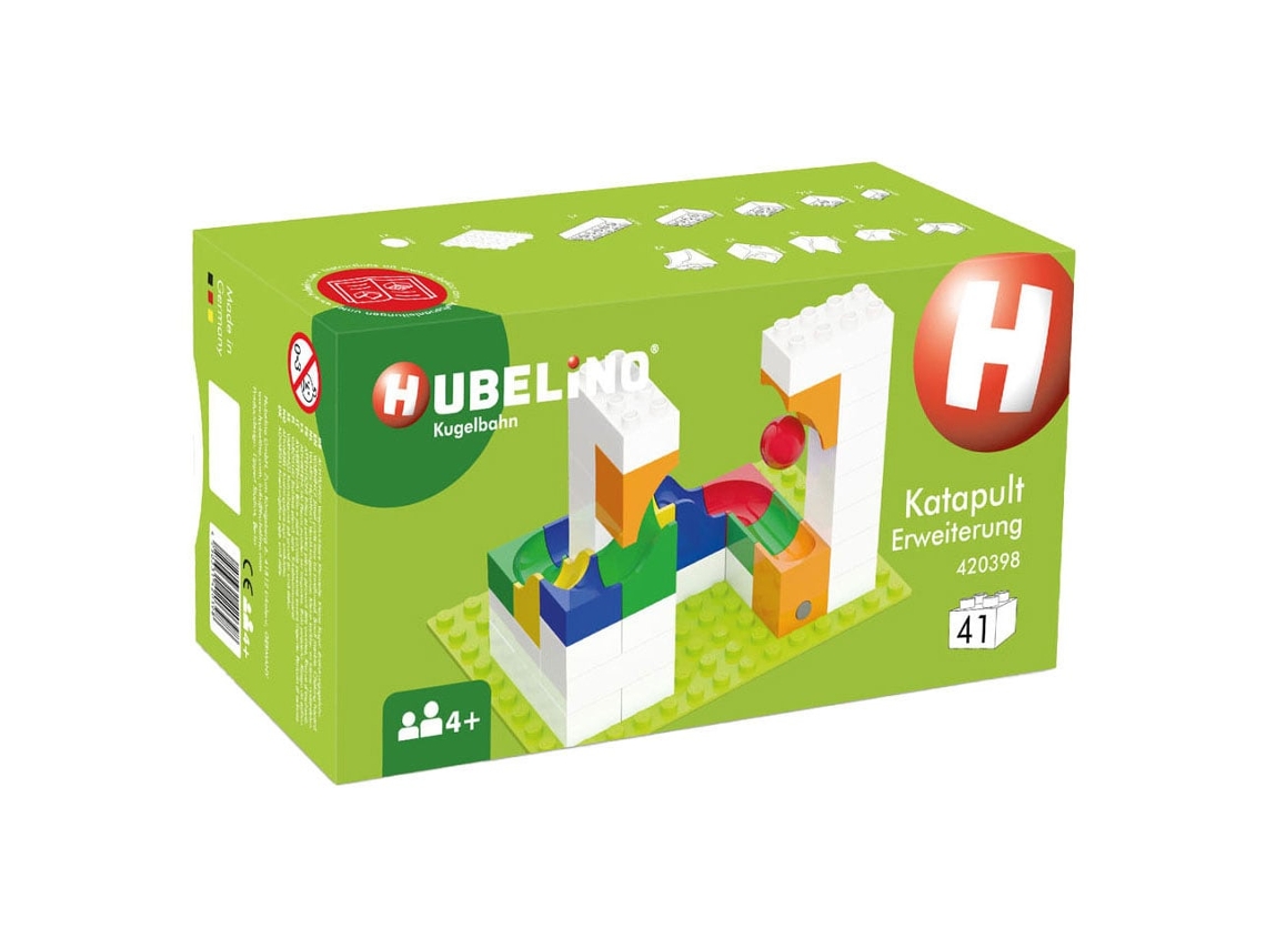 Set de expansión de catapulta para pistas de canicas Hubelino, 41 piezas, Stem Toys