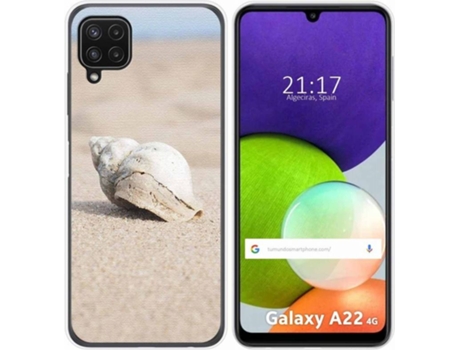 Carcasa Samsung Galaxy A22 4G / M22 TUMUNDOSMARTPHONE Concha Multicolor