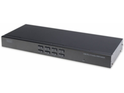 Chaveador KVM DIGITUS (Negro)